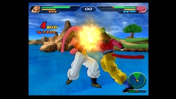 DBZ Budokai Tenkaichi 1 | CPU vs CPU #98 | SSJ4 Goku vs Buuhan