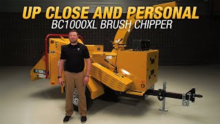 Walkaround of the Vermeer BC1000XL brush chipper