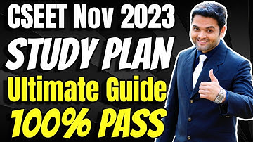 CSEET NOVEMBER 2023 STUDY PLAN | 100% PASS | How to Prepare for CSEET Nov 2023 | ICSI CSEET Nov 2023