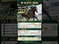 先週ジャスティンシカゴ🎯【オールカマー】パンジャについて #競馬 #競馬予想tv #さんじよじ #まあさ #神戸新聞杯 #オールカマー
