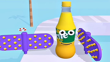 JUICE RUN -🍹🍸 Gameplay, Top All Levels (Android,iOS) Part 56, Mobile Game