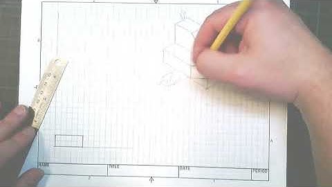 Multiview Drawing - Problem 1-4
