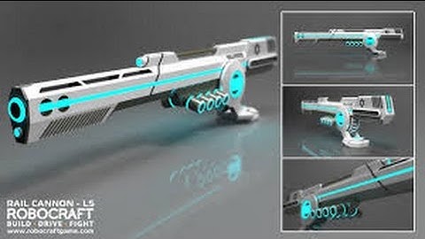 Robocraft: Rail Gun