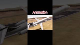 Animation Vs Real - Spanair Airline Flight 5022
