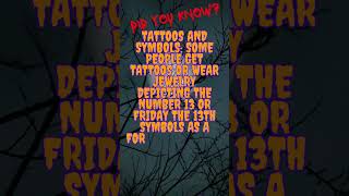 Fun Facts about Friday the 13th Ep.21 #halloween