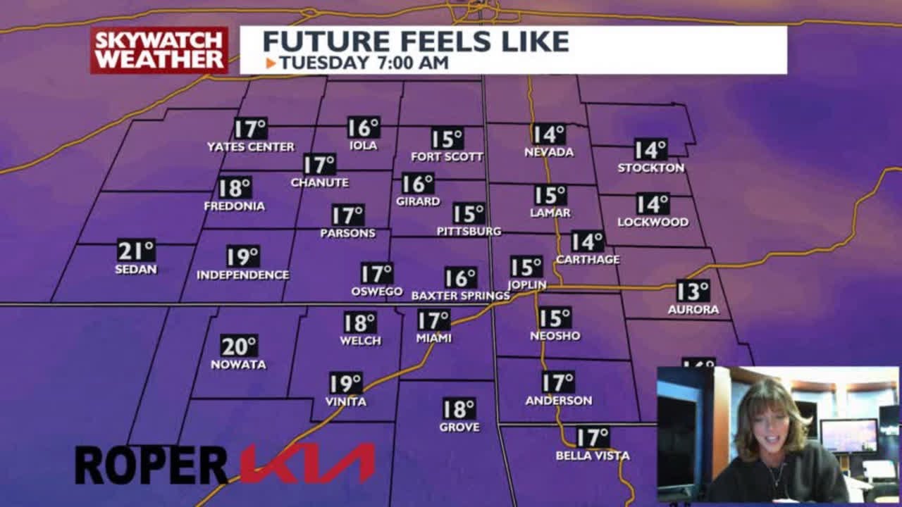 Chilly start to the week, but warming up by Wednesday! - YouTube
