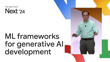 ML frameworks for generative AI development