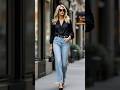 Classy Denim Outfits for Modern Women | BELISVAYA Style #shorts