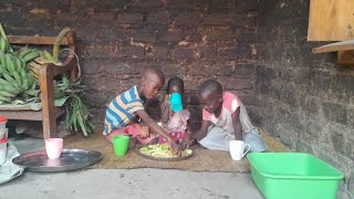 Our Humble Village Breakfast (African Village Life) A Delicious Morning in the Countryside