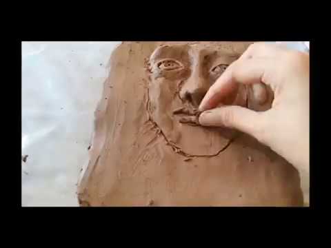 How to make Relief Sculpture in Clay  Relief Sculpting