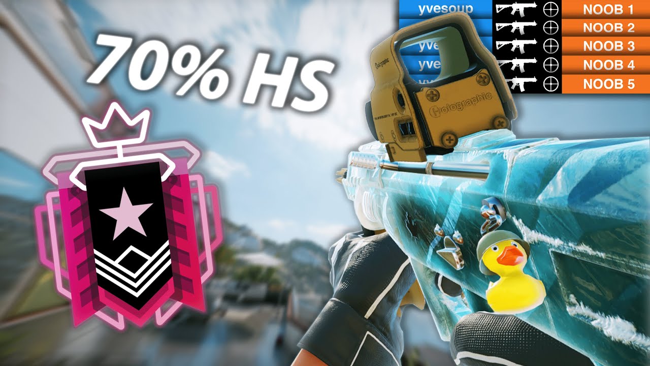 THIS is what a 70% HS rate looks like!