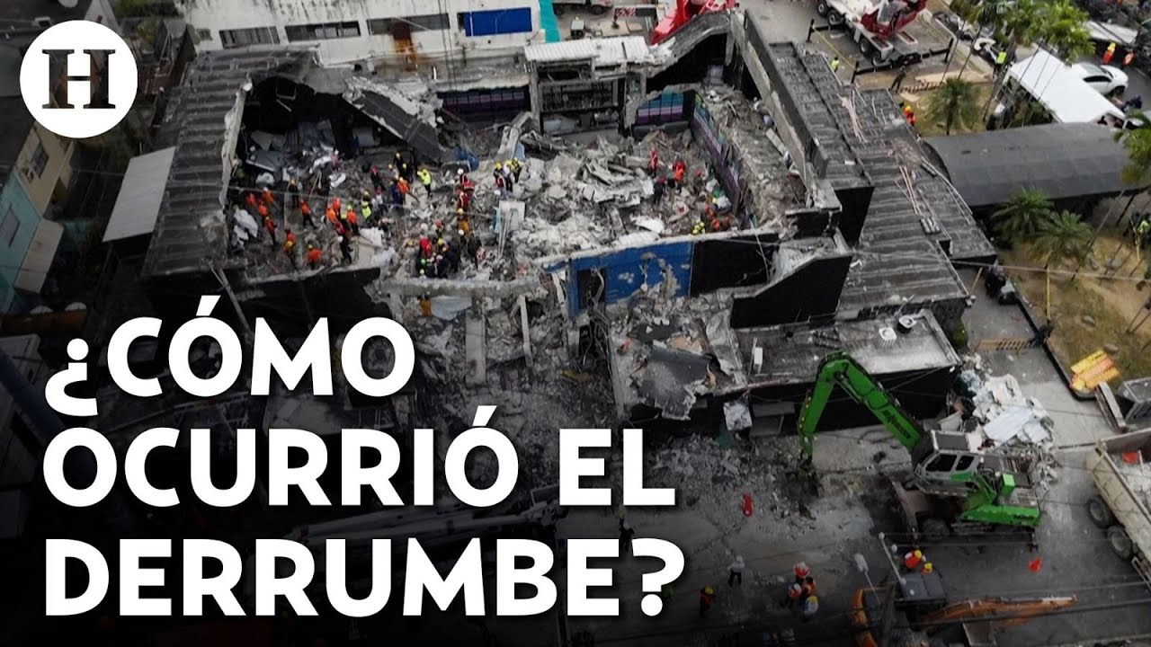 ¿Por qué se derrumbó? Esto se sabe del colapso de la discoteca Jet Set en República Dominicana