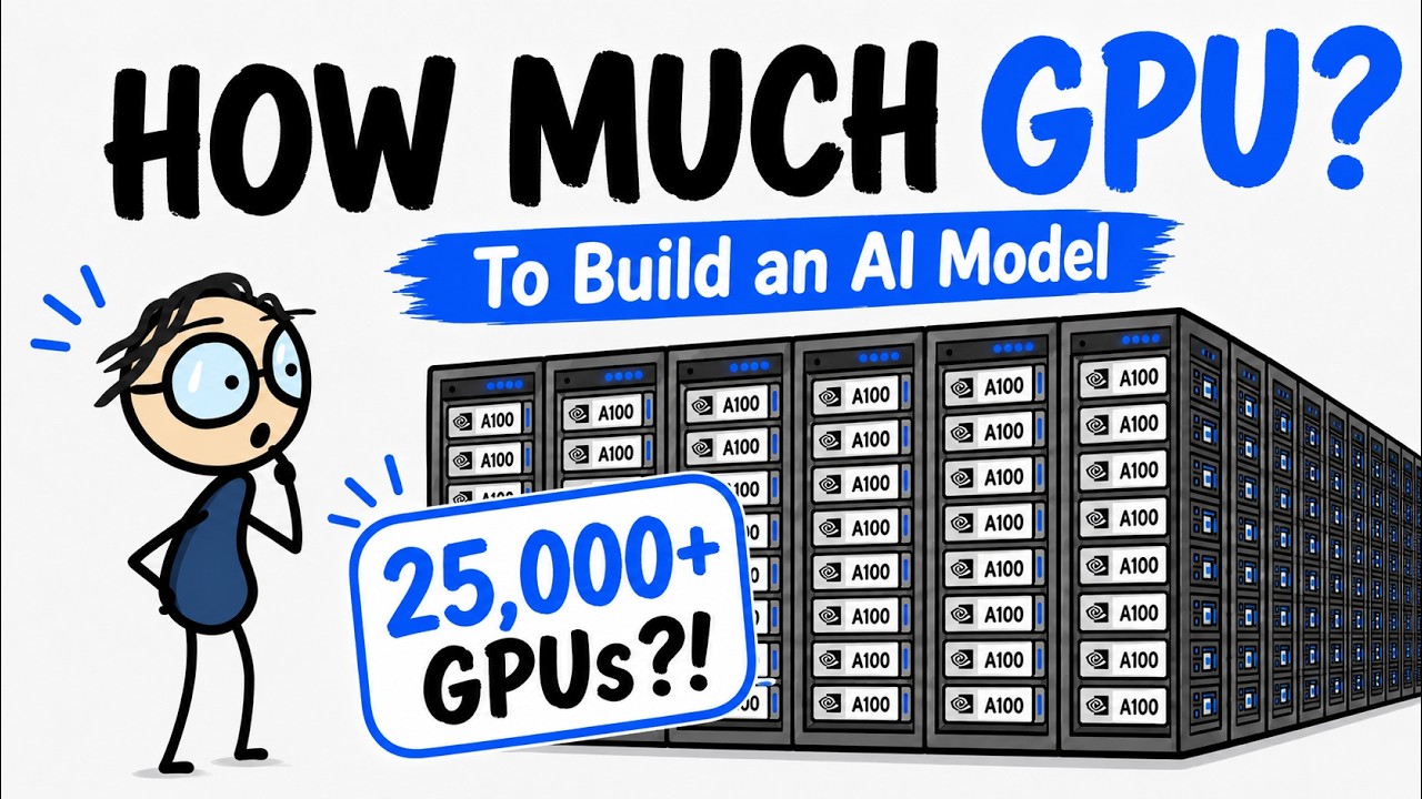 How Much GPU Do You Need to Build an AI Model? - YouTube