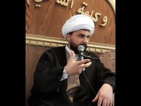 أمير المؤمنين ع يحدد هوية الإنسان والرسول الأكرم ص يحدد دور الإنسان الشيخ منير نبيل أمهز