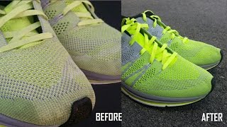 how to wash flyknit