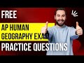 Ap human geography exam free practice questions