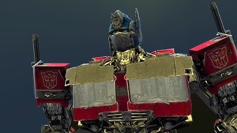 ROTB optimus prime transforming 3D test
