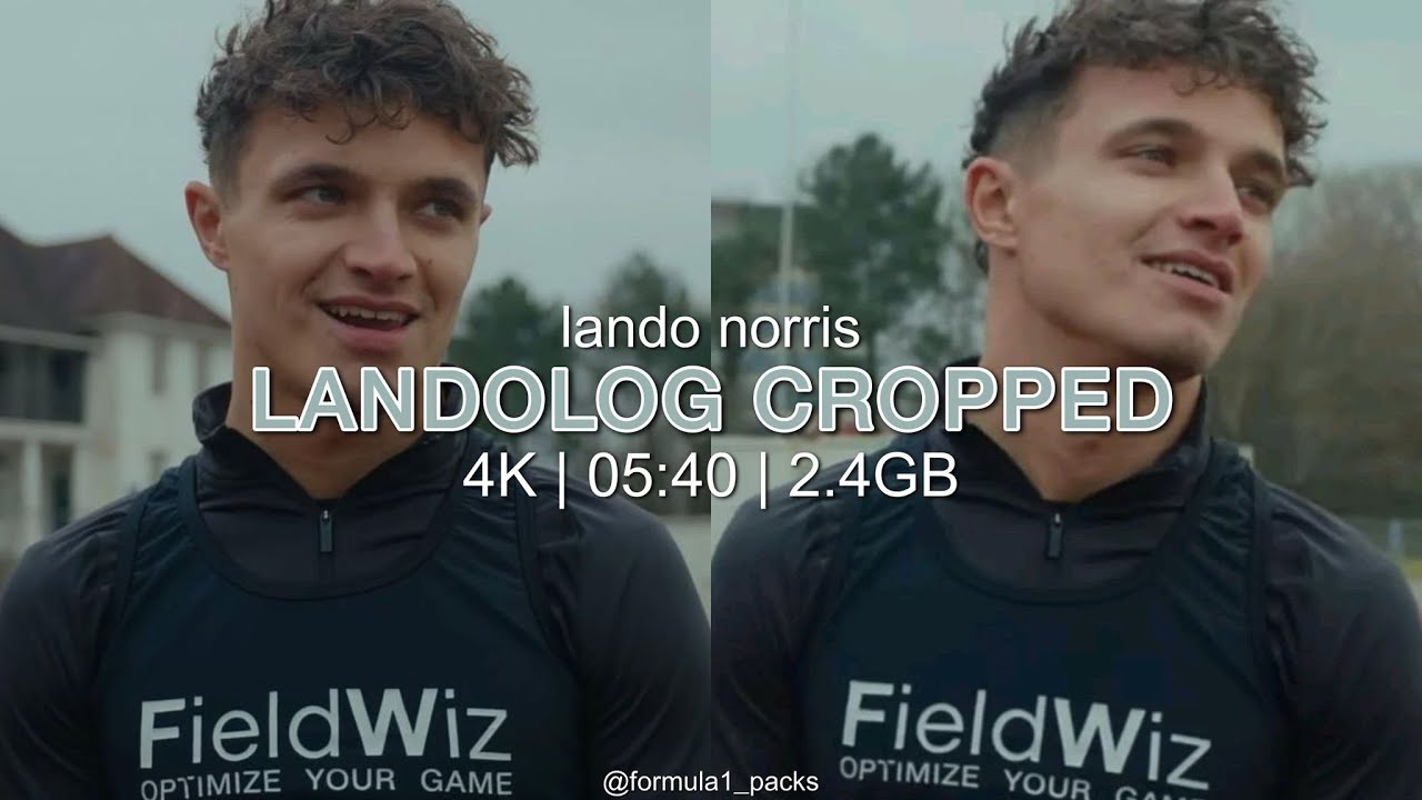 Lando Norris How I prepair for an F1 season, LandoLOG cropped 4K