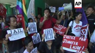 Demo against man accused of transgender murder