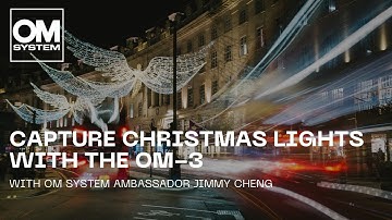 Capturing Christmas Lights with the OM SYSTEM OM-3 and F1.8 Prime Lenses