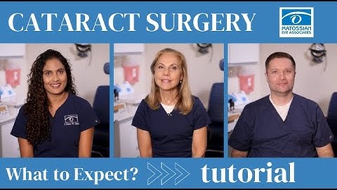 What to expect before, during and after cataract surgery? | EYE NEWS TV