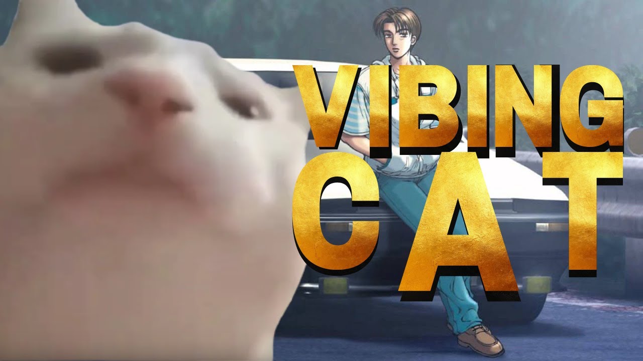 Cat Vibing To Running in the 90's | Cat Vibing Meme