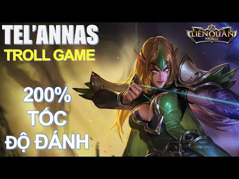 Thời đại Xạ Thủ đã đến cầm TEL' ANNAS Troll game lên đồ 200% tốc độ đánh bắn như máy khâu :)