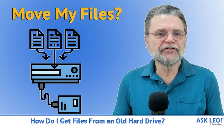 How Do I Get Files From an Old Hard Drive?