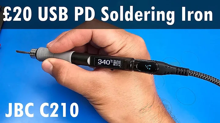 SDG #344 TS-210 USB-C JBC Style C210 Soldering Iron PD3.0 QC3.0