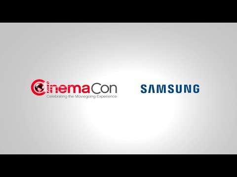 Samsung Cinema Screen @Cinemacon 2017