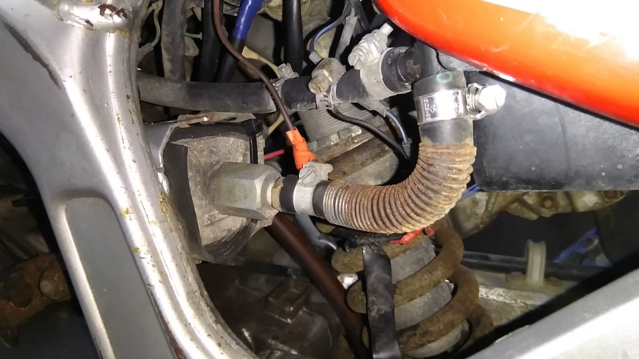 Honda Africa Twin 1994 fuel pump YouTube