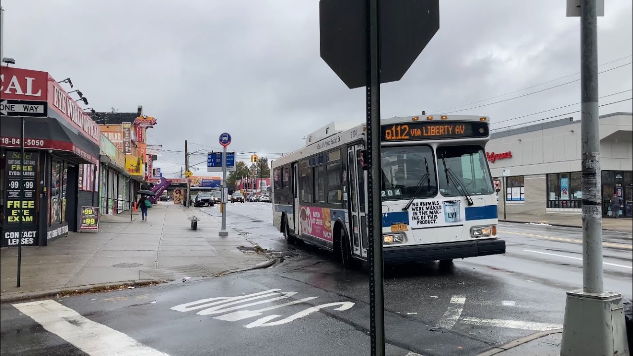 2006 and 2007 Orion Vii OG buses on the Q11, Q41, and Q112 near
