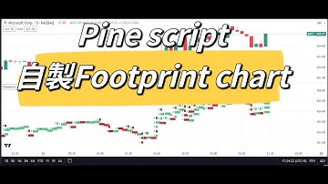 Trading View｜pine script｜自製footprint chart｜Daytrade應用方法｜麥振威