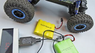 : 4.8v USB Battery Charger - Measuring RC Car Battery Charging Time