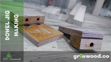 🟢 Dowel Jig Making - Simple Woodworking Tool
