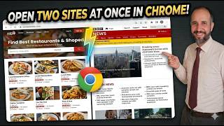 How to Open Two Websites Side by Side in Chrome