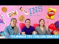 Filipinos try Italian snacks