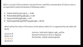 Environmental chemistry doubt solving session week 9 2025