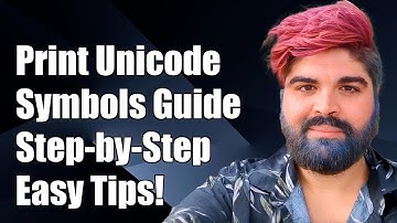 How to Print Unicode Symbols in a Specific Range: A Step-by-Step Guide