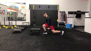 Matthew Ibrahim | DB Reverse Lunge to Step-Up w/ Knee Drive