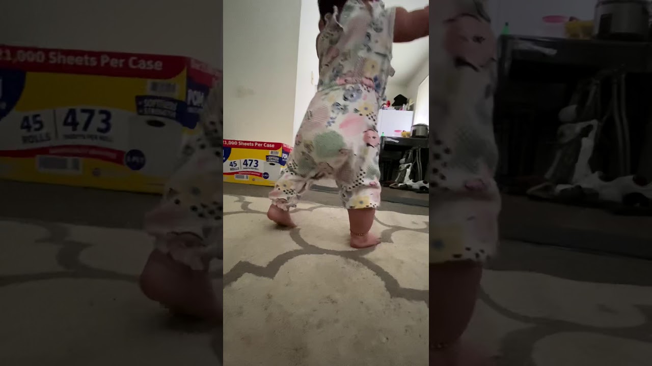 9 month old baby walking YouTube