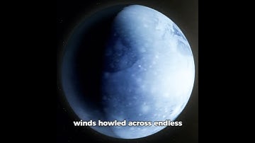 Cold Blue Planet Edit | A Frozen World in Space#shorts