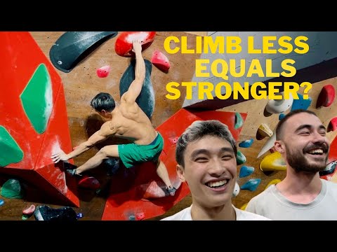 Climbing LESS makes you STRONGER?