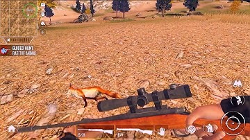 American Marksman - Gameplay Walkthrough  Part 7 ~ Guided Hunt With New Gun ~  (iOS,Android)