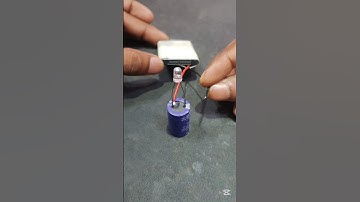 Power Of Capacitor 😱 #shorts #experiment #project #ideas #amazing_inventions #diy