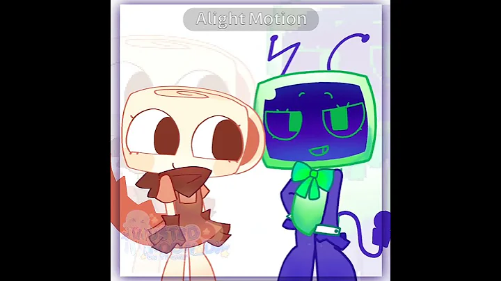 dandys world fake collab! #M3LODYCOLLABS #dandysworld #animation #ytshorts #foryou #shellevision