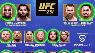 Где смотреть UFC 252  ? Ссылки на все бои