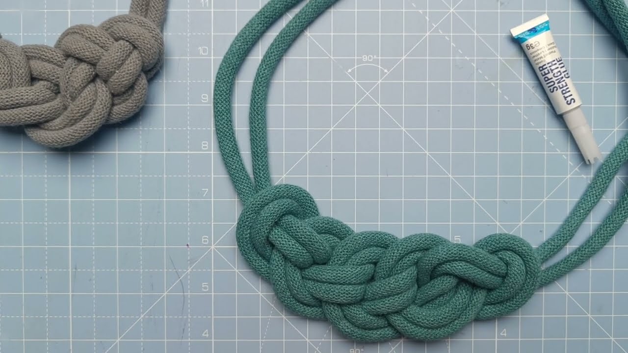 Orbital Knot Rope Necklace by Form Norfolk at Of Cabbages and Kings