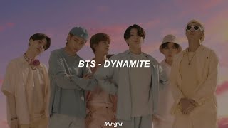 BTS - 'DYNAMITE' Lyrics  (방탄소년단 Dynamite 가사)