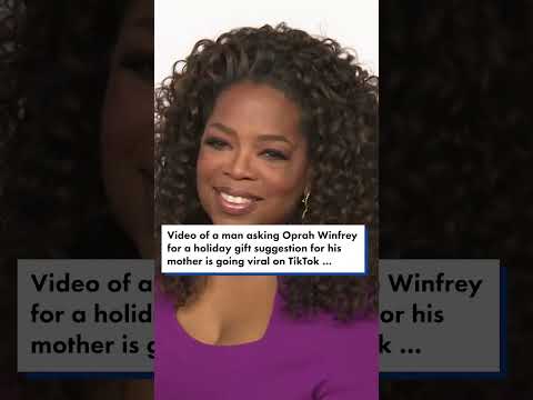 Oprah Winfrey shocked by $100 Christmas gift price limit: ‘She was SHOOK’ #shorts | NY Post